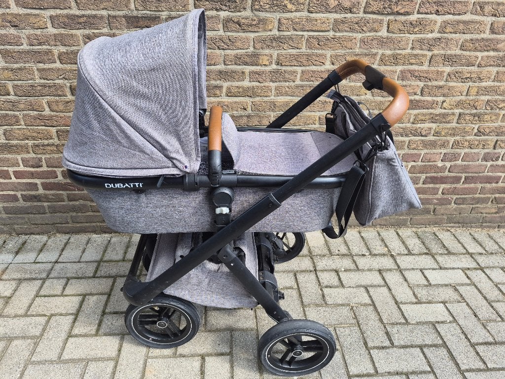 Dubatti One kinderwagen, Kinderen en Baby's, Kinderwagens en Combinaties, Combiwagen, Ophalen, Overige merken, Verstelbare duwstang