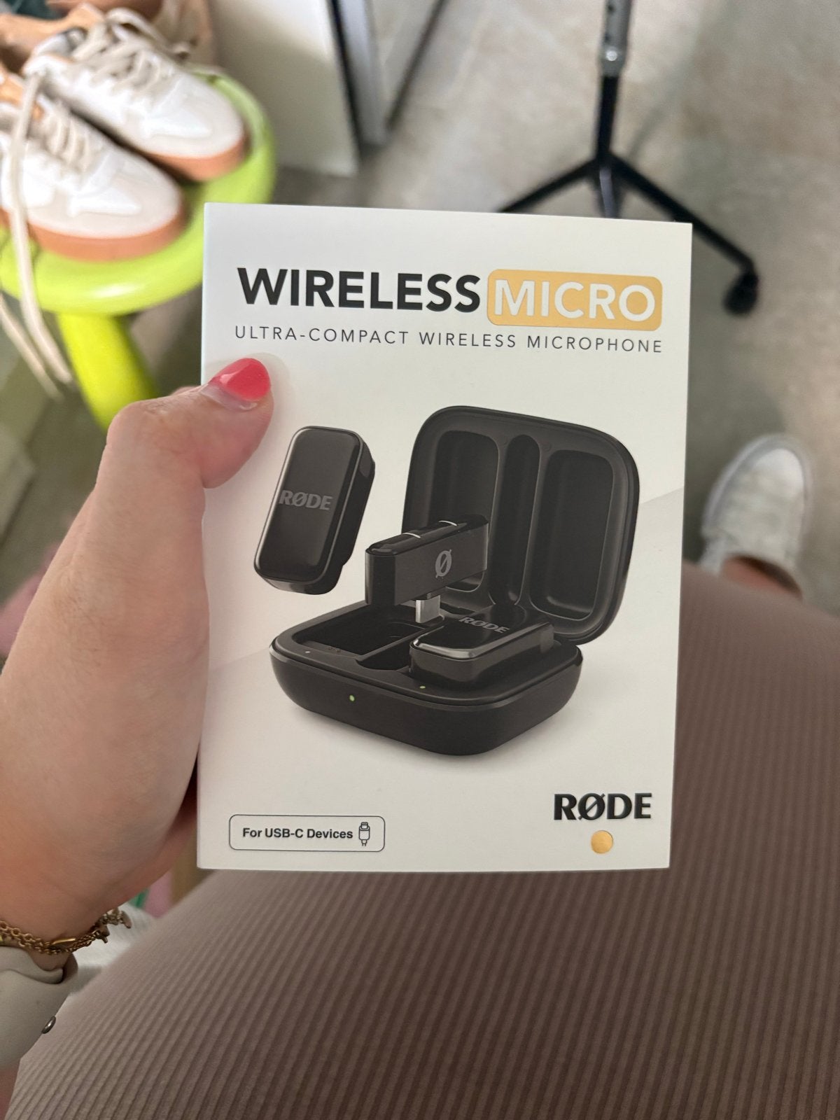 Rode Wireless Microfoon voor USB-C apparaten, Ophalen, Nieuw, Overige typen, Draadloos