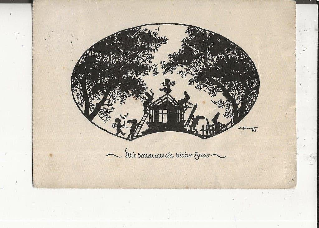 Wir bauen uns ein kleines Haus Saar 1939 Frankering!, Ophalen of Verzenden, 1920 tot 1940, Gelopen, Overige thema's