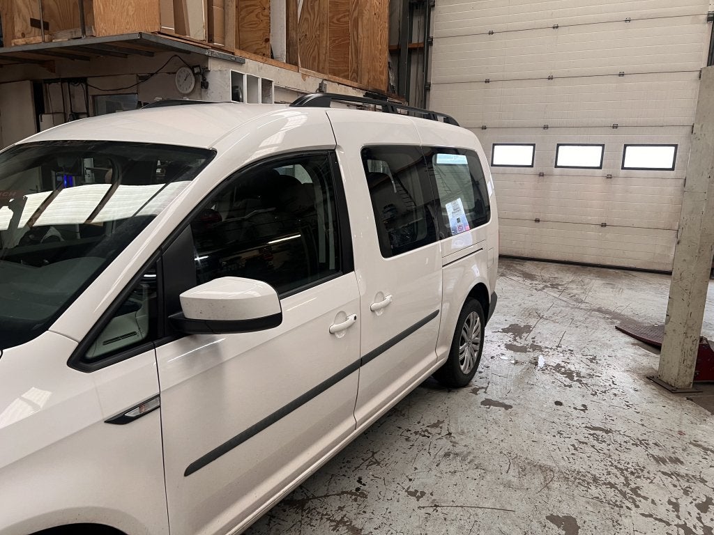 VW Caddy Maxi Dakrails gebogen aluminium zwart, Auto diversen, Ophalen of Verzenden, Niet ingevuld, Niet ingevuld, Niet ingevuld