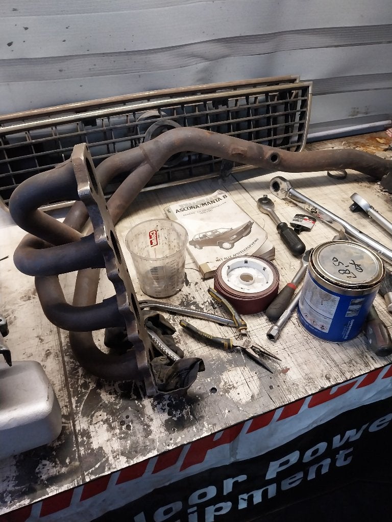 Ombouw delen  manta  gt, Ophalen, Gebruikt, Opel