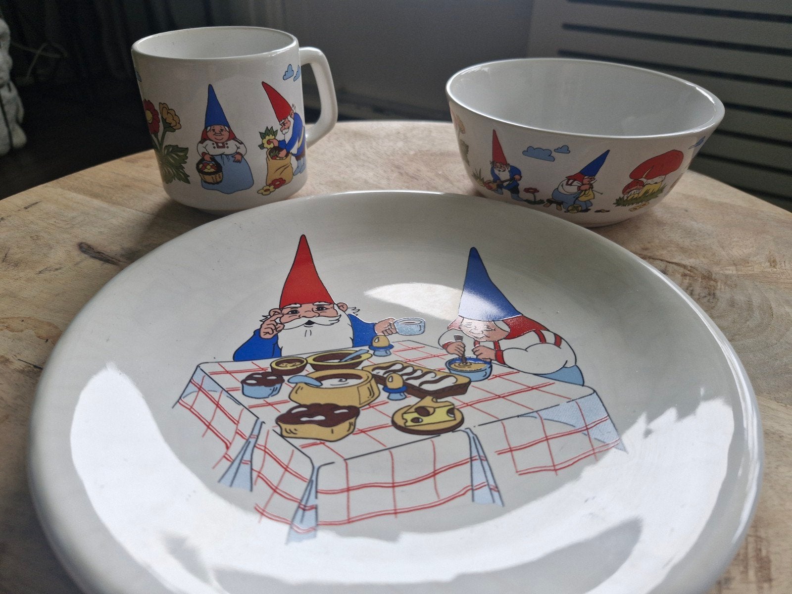 Kinderservies 'David de Kabouter', Ophalen of Verzenden