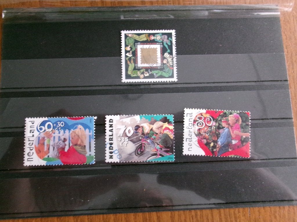 1991 - december en kinderzegels (740f), Verzenden, Gestempeld