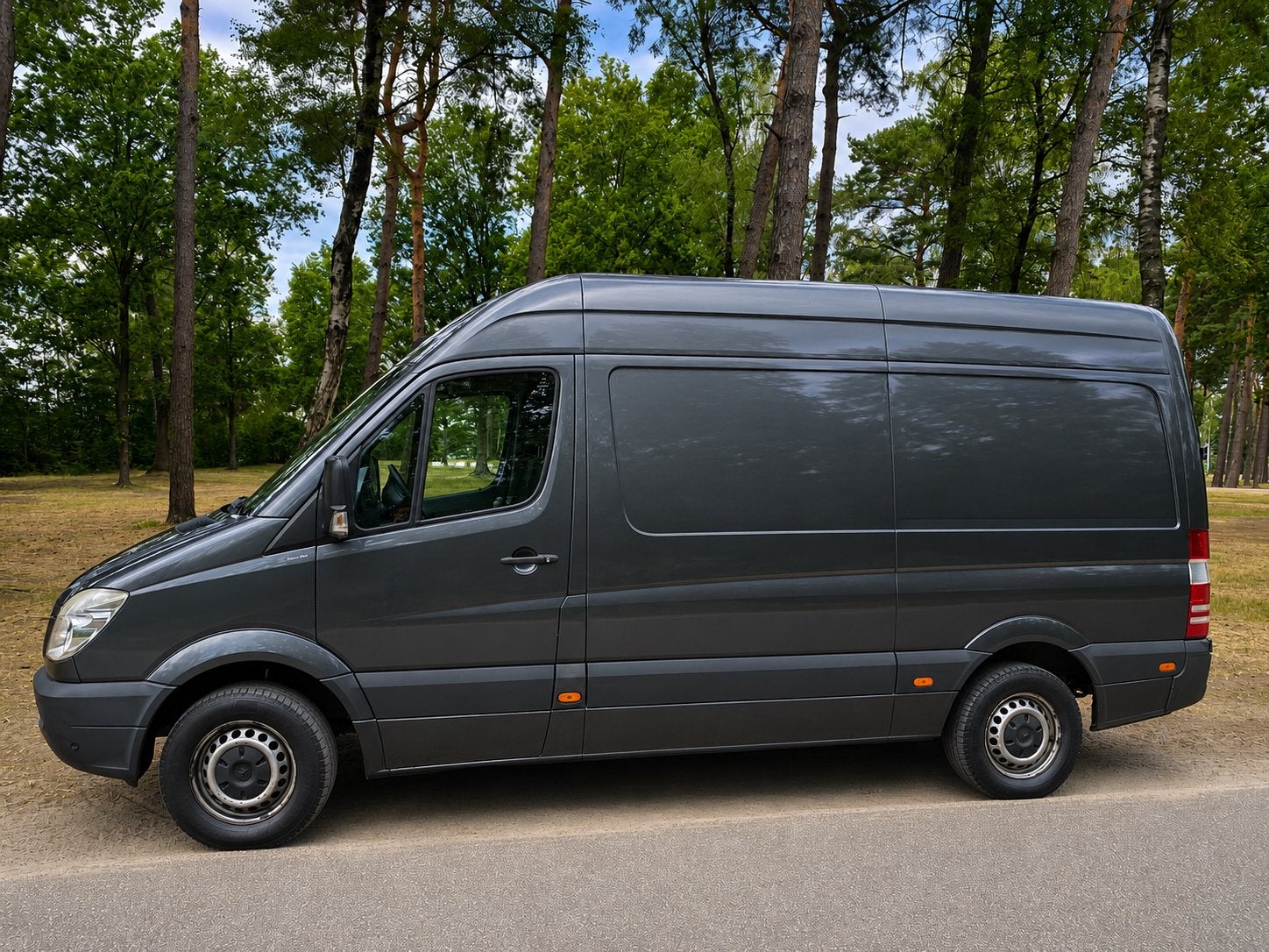Nette Mercedes-Benz Sprinter Automaat (2de eigenaar) L2 H2, Automaat, Achterwielaandrijving, 4 cilinders, 129 pk