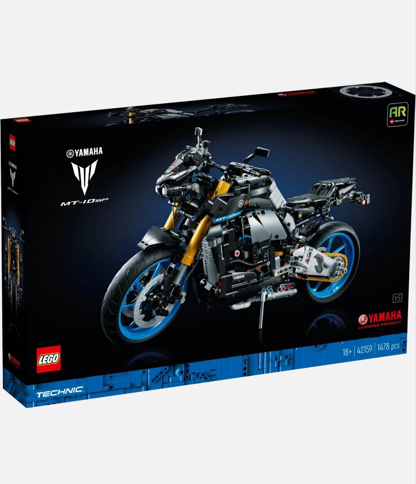 Lego technic yamaha motor, Ophalen of Verzenden, Zo goed als nieuw