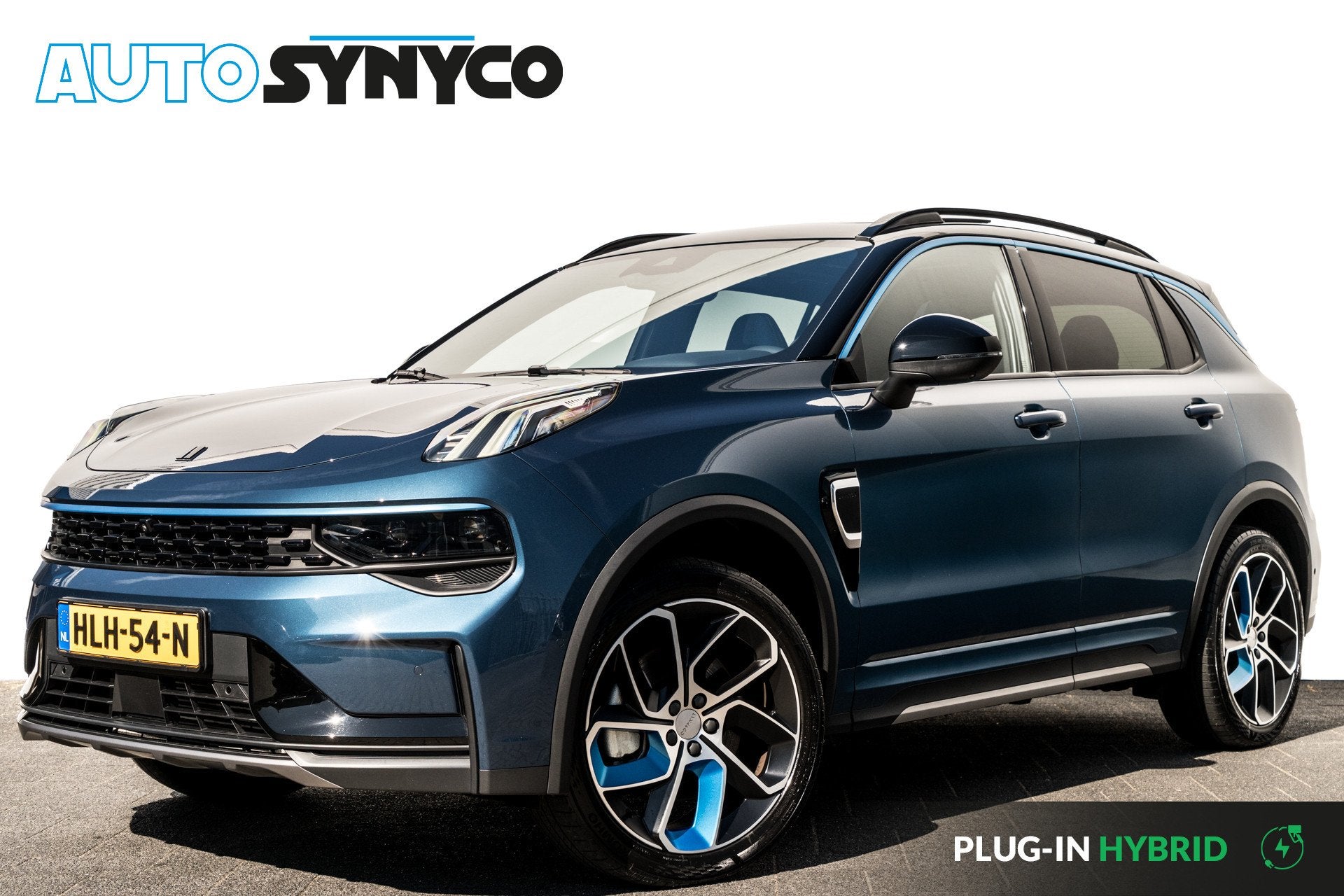 Lynk & Co 01 1.5 Plug-in Hybrid 262 Pk I Zwarte hemel I Pano, Auto's, 12 maanden, Stof, Bedrijf, 1854 kg