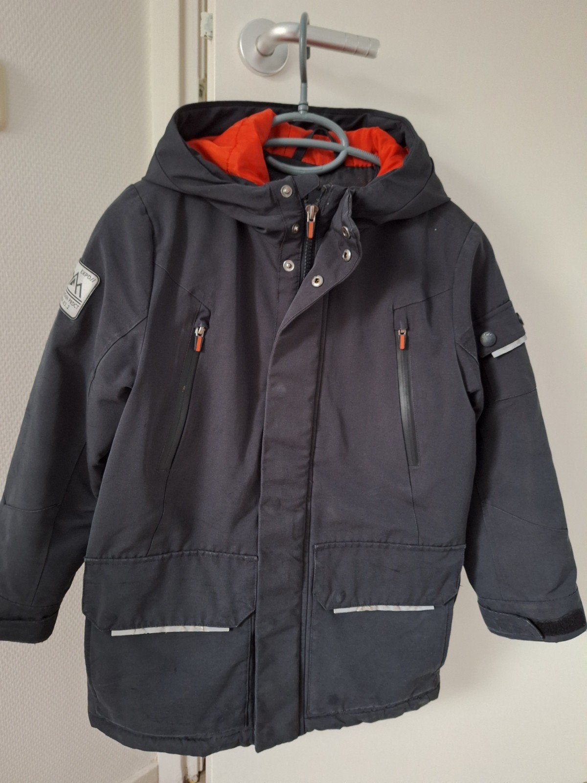 Zwarte winterjas voor jongens van C&A, Ophalen, Gebruikt, C&A, Jongen