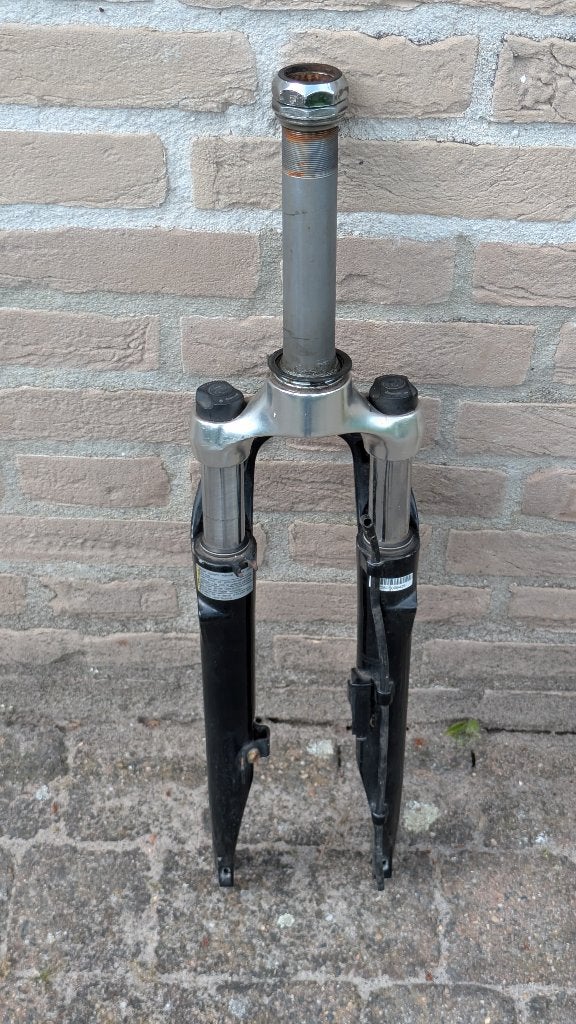 Geveerde voorvork Batavus fiets (28 inch), Fietsen en Brommers, Fietsonderdelen, Batavus, Ophalen of Verzenden, Zo goed als nieuw