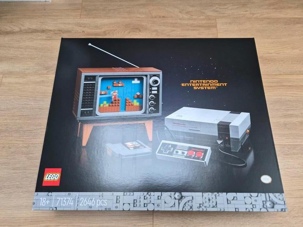 Lego Nintendo Nes 71374 nieuw en ongeopend, Ophalen of Verzenden, Nieuw, Complete set, Lego