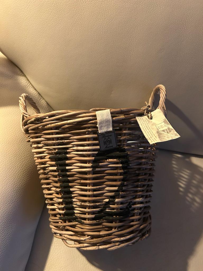Rivièra Maison rattan mand nr 12 nieuw, Mand, Rond, Nieuw, Ophalen of Verzenden