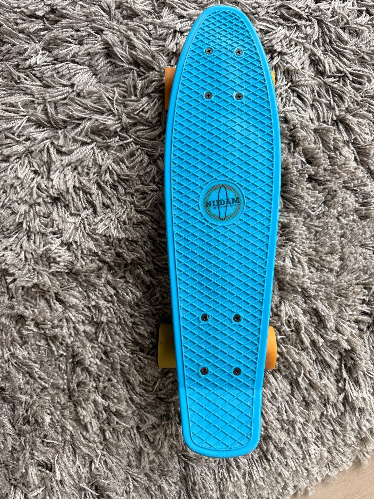 Blauw Nidam Skateboard - in niewstaat, Ophalen of Verzenden, Nieuw, Skateboard