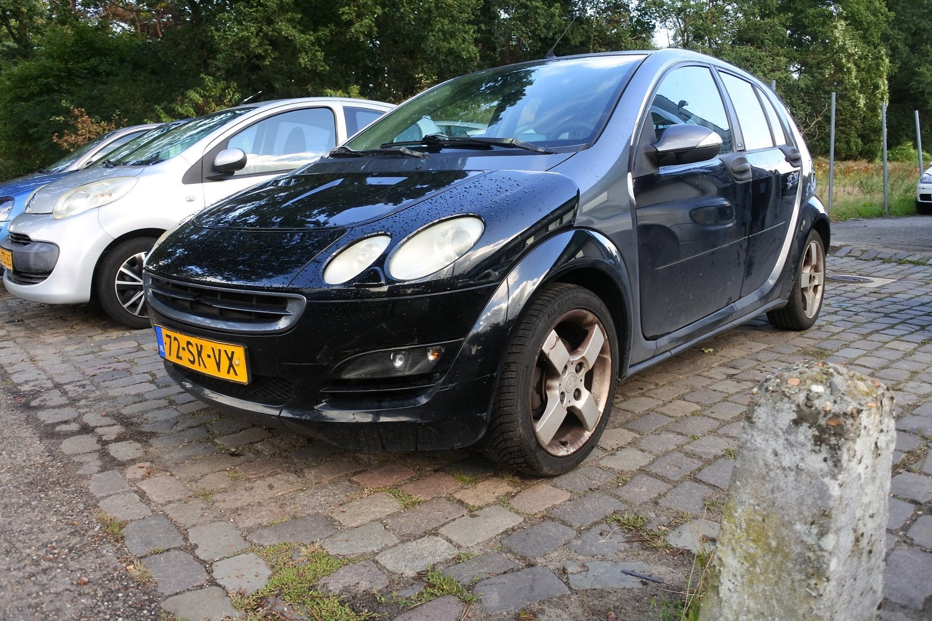 Smart Forfour 1.5 passion 5 drs nw apk 8-9-2027 airco, stoel, Auto's, Voorwielaandrijving, 4 cilinders, Leder en Stof, Origineel Nederlands
