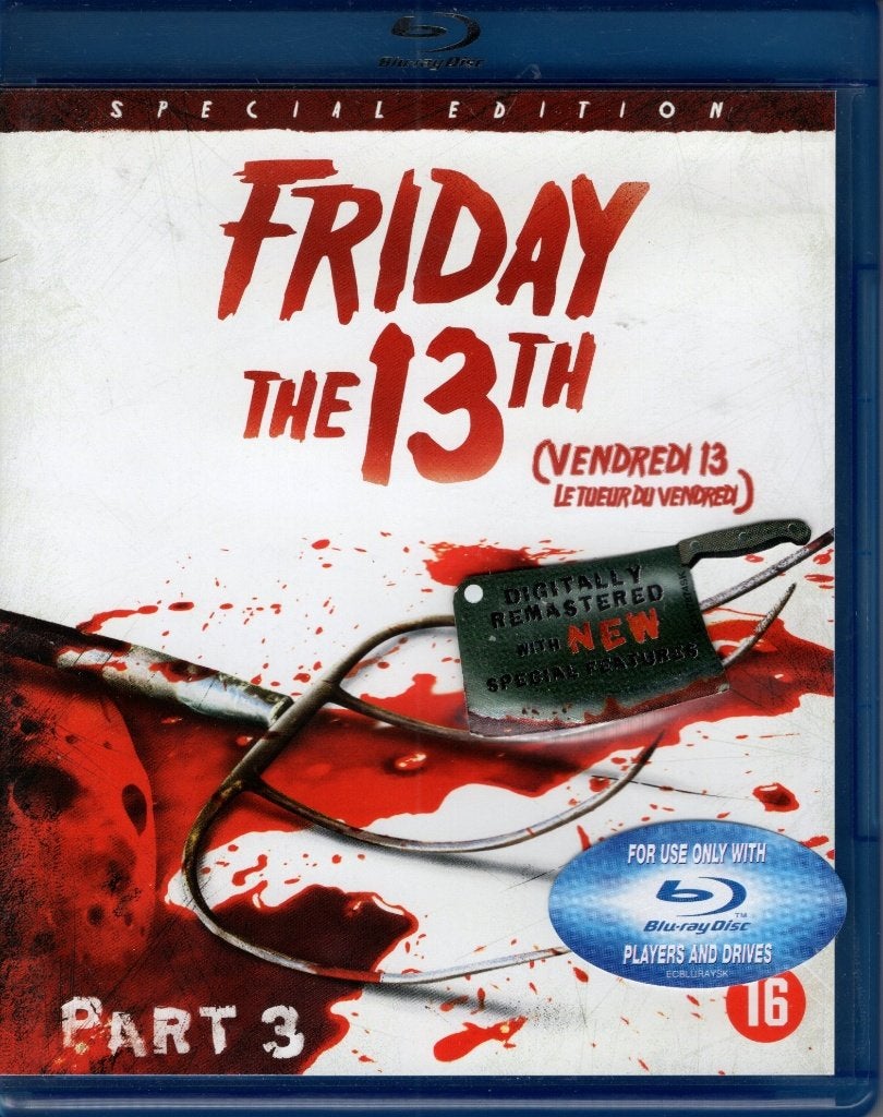 Friday the 13th - Part 3 (1982) - horror - NL uitgave, Horror, Verzenden, Nederlands, Zo goed als nieuw