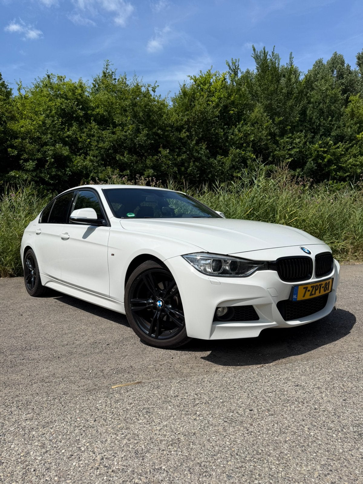 BMW 3-Serie 1.6 316I AUT | 136pk | 2015 Wit, Auto's, Automaat, Zwart, Alcantara, Wit