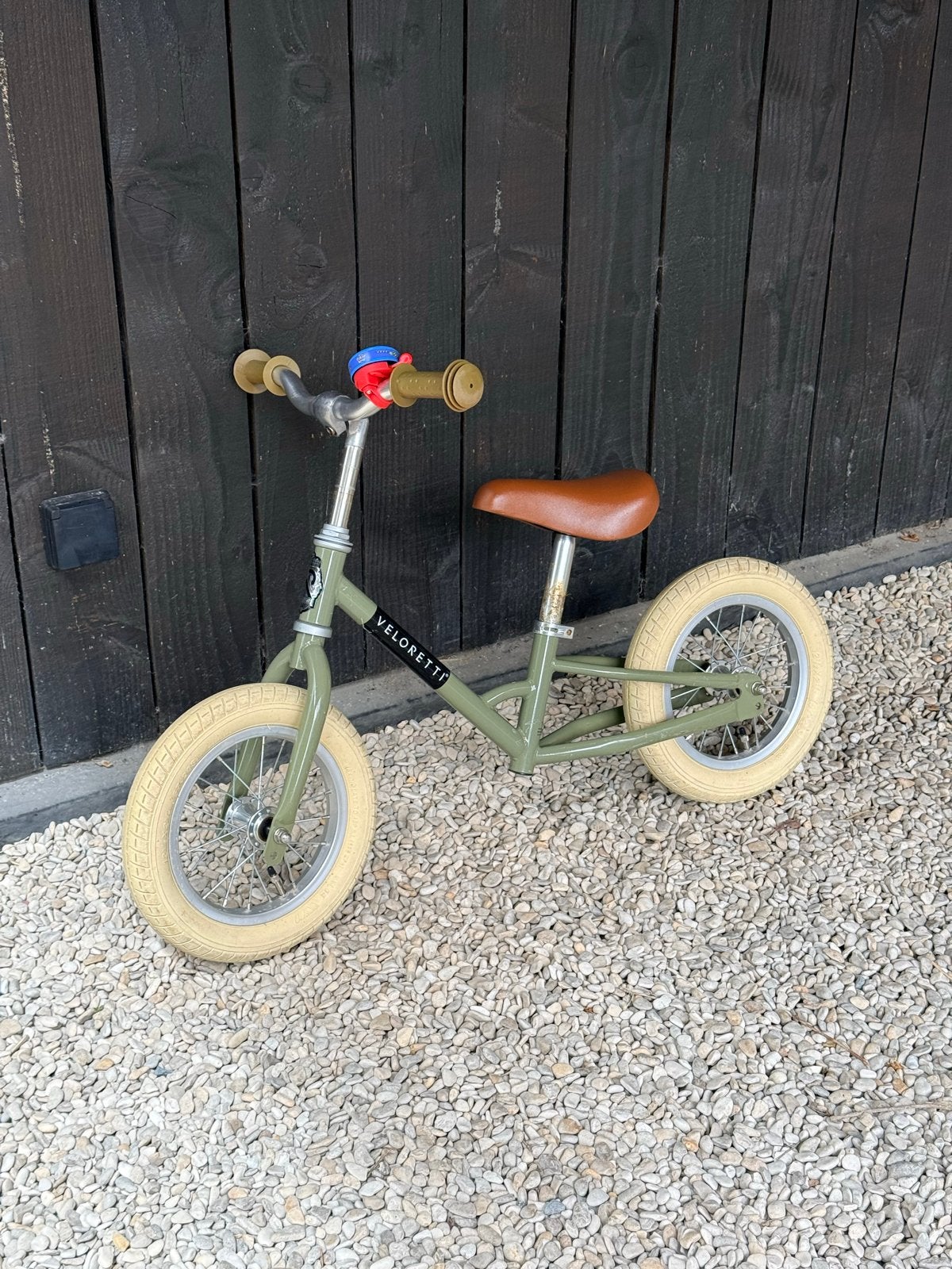 Veloretti loopfiets (moss green), Ophalen, Gebruikt, Loopfiets