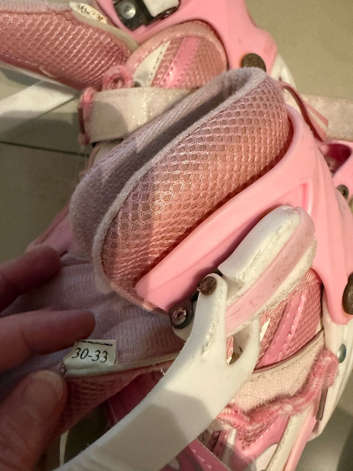 Roze inline skates voor kinderen, maat 30-33, Sport en Fitness, Skeelers, Kinderen, Ophalen of Verzenden, Inline skates 4 wielen