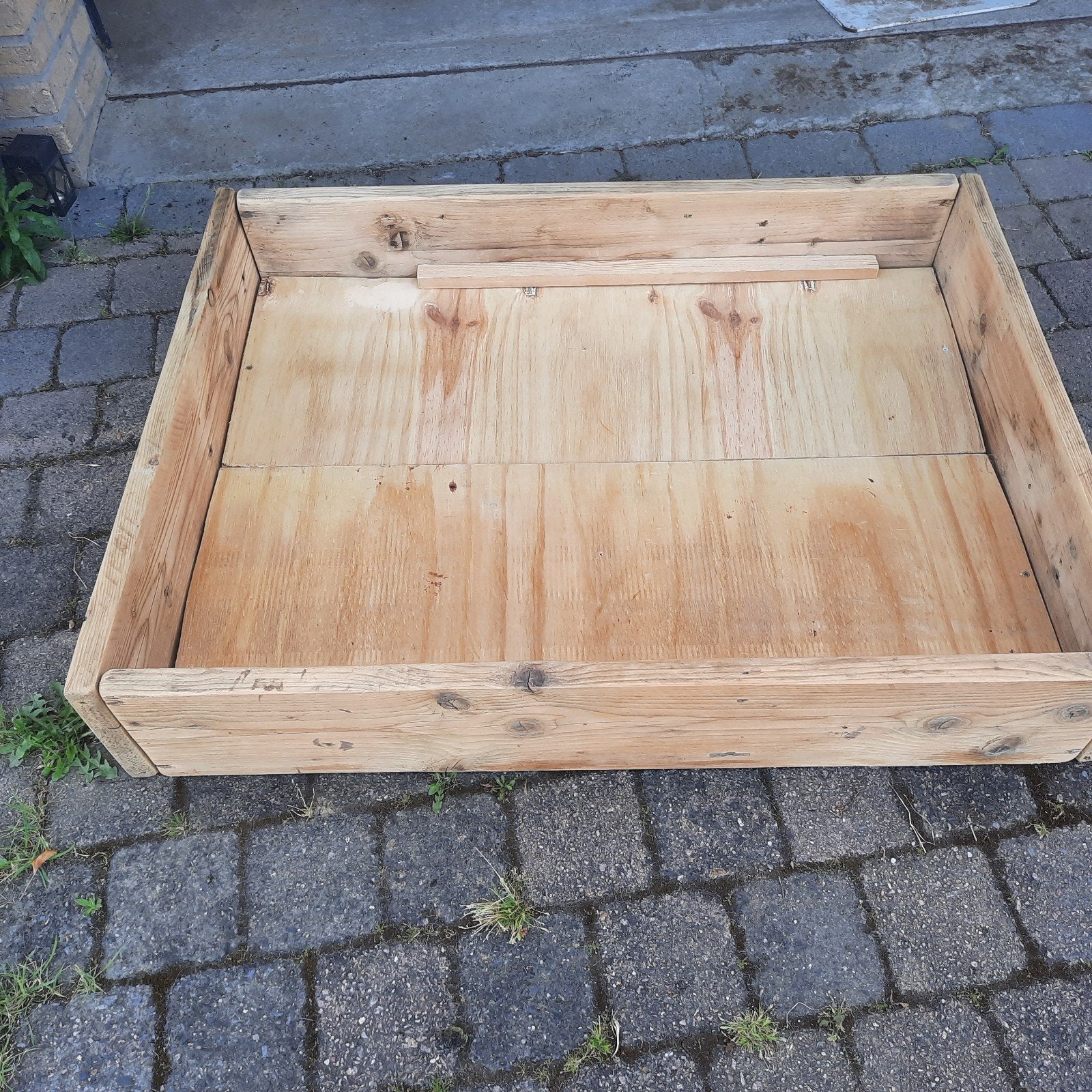 Steigerhouten  hondenmand 106x80 cm, Ophalen