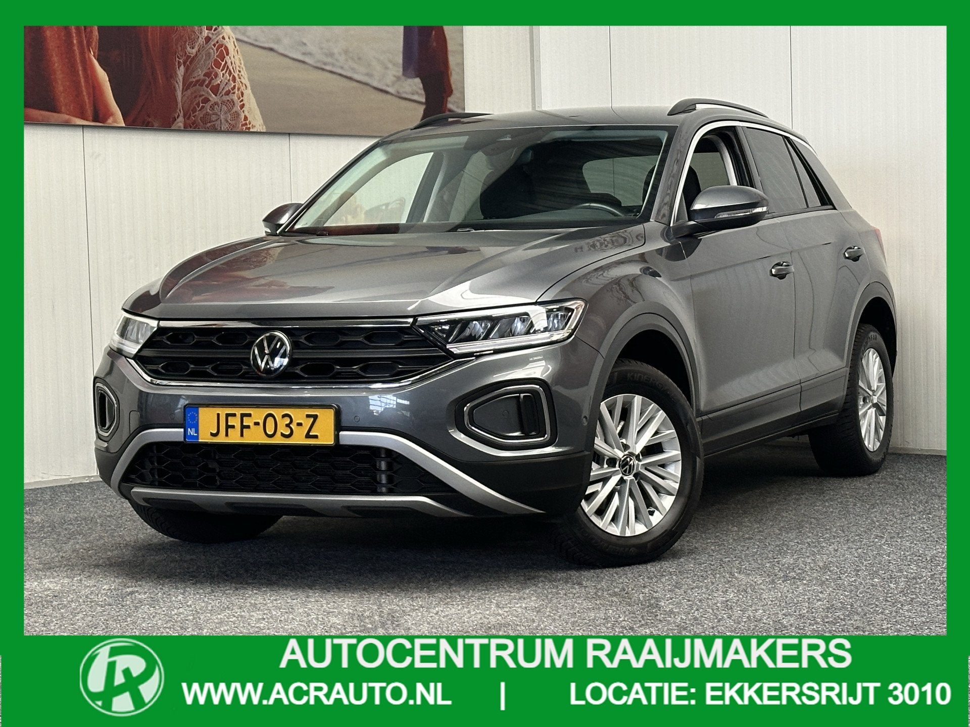 Volkswagen T-Roc 1.0 TSI STYLE NAVIGATIE CLIMATE CONTROL STO, Auto's, Volkswagen, Voorwielaandrijving, Stof, Gebruikt, Zwart