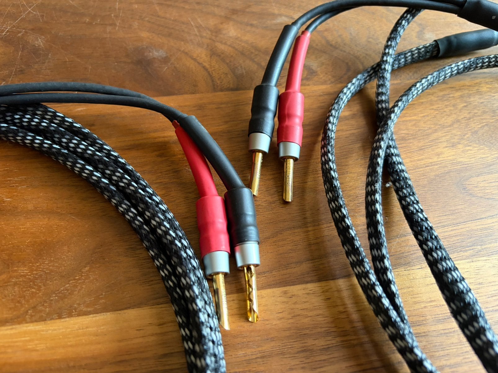 Duelund Dual DCA12GA - Furutech FP-200B Gold, Ophalen of Verzenden, Zo goed als nieuw, 2 tot 5 meter, Luidsprekerkabel