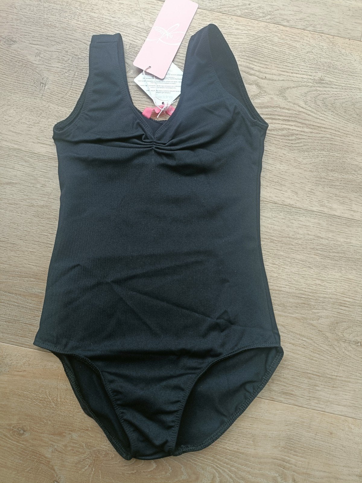 Papillon PK4015 Zwart Leotard Balletpak Jazzballet Supplex, Sport en Fitness, Ballet, Ophalen of Verzenden, Nieuw, Kleding