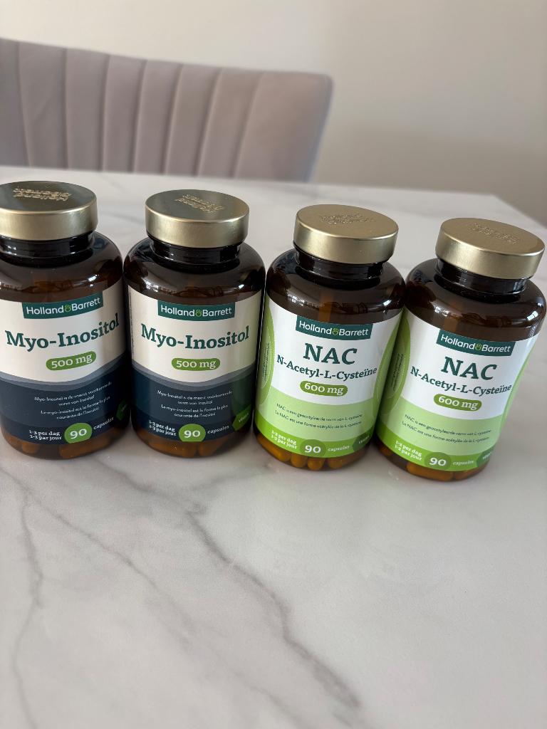 Myo-inositol en NAC, Ophalen of Verzenden, Nieuw