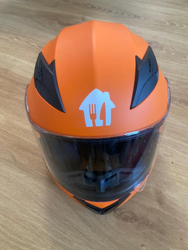 Thuisbezordg scooter helmet, Verzenden, Nieuw, Extra large of groter