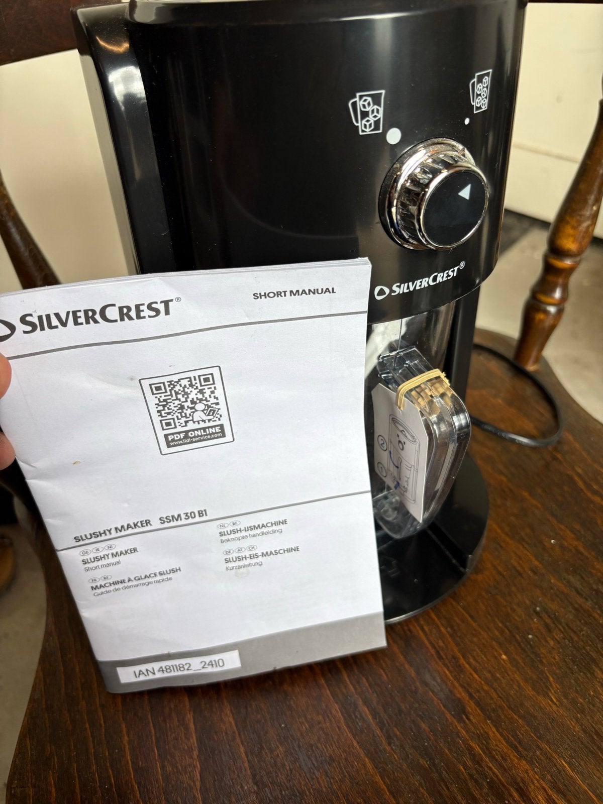 SilverCrest Slushy Maker SSM 30 B1 - Zo goed als nieuw, Ophalen, Zo goed als nieuw