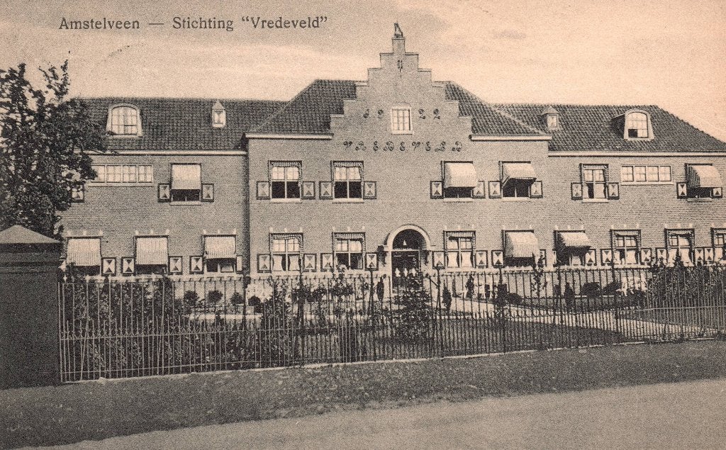 Amstelveen, Stichting Vredeveld (1924) 131556, Verzenden, 1920 tot 1940, Gelopen, Noord-Holland