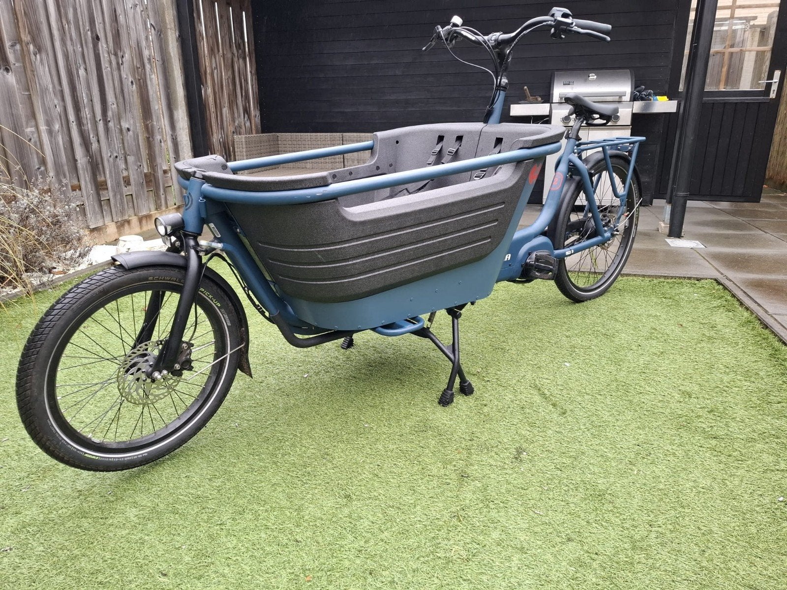 Winora Fub bakfiets, Fietsen en Brommers, Fietsen | Bakfietsen, Ophalen, Gebruikt, 2 kinderen, Elektrisch