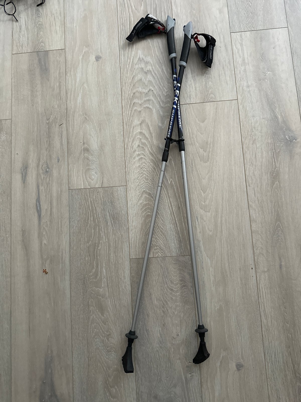 Leki Supreme Wandelstokken - nordic walking, Ophalen, Gebruikt, Wandelstok