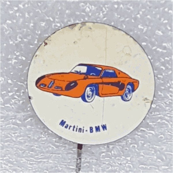 SP0532 Speldje Martini-BMW, Ophalen of Verzenden, Gebruikt, Overige onderwerpen