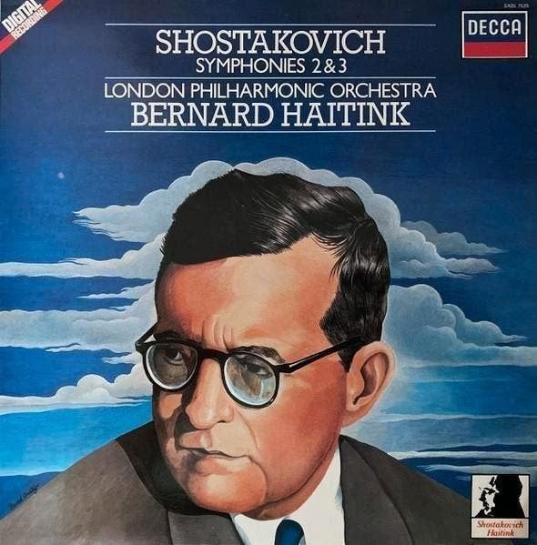 Shostakovich Bernard Haitink – Symphonies 2 & 3 SXDL 7535, Cd's en Dvd's, Vinyl | Klassiek, Kamermuziek, Verzenden, Zo goed als nieuw