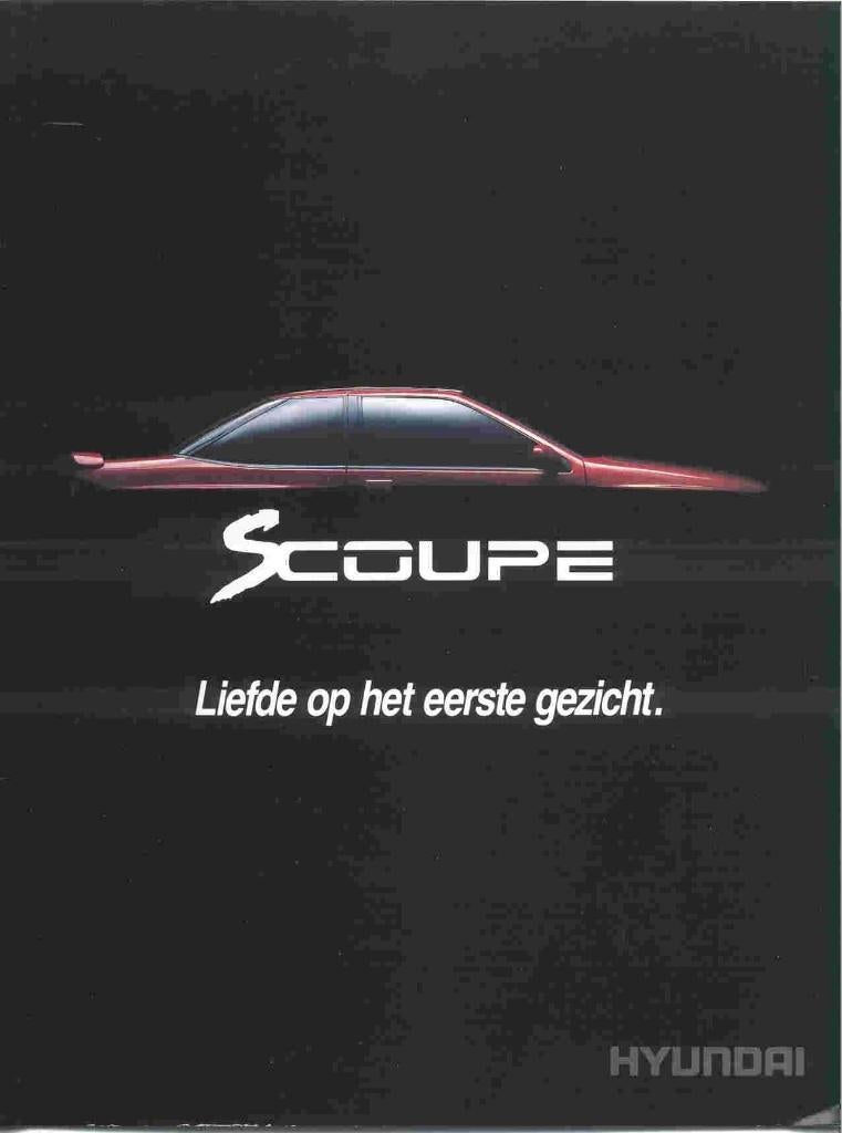 Hyundai Scoupe liefde op het eerste gezicht (1990), Ophalen of Verzenden, Nieuw, Overige merken