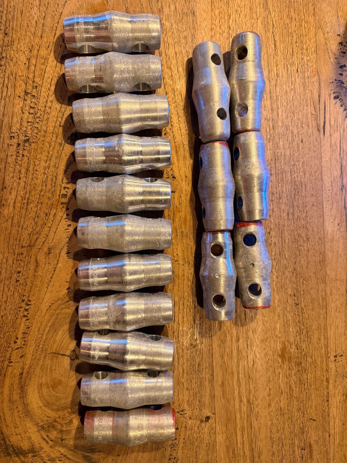 17x Eurotruss Truss Verbinders + Pennen + Borgveren, Ophalen of Verzenden, Gebruikt