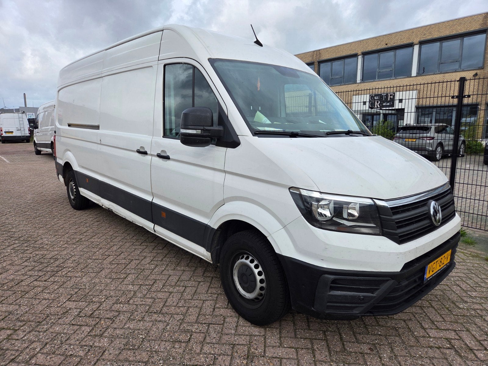 Volkswagen Crafter PDC 2.0 TDI 140pk L4 449/3500 FWD 2018, Auto's, 4 cilinders, Volkswagen, 3000 kg, Wit