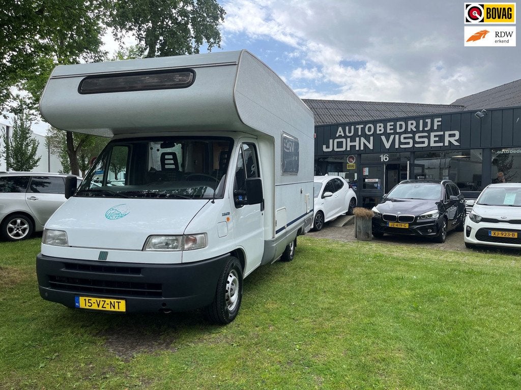 Fiat DUCATO 14 Dethleffs * robuuste reisgenoot * zeer comple, Alkoof, Airconditioning, Bedrijf, Achteruitrijcamera