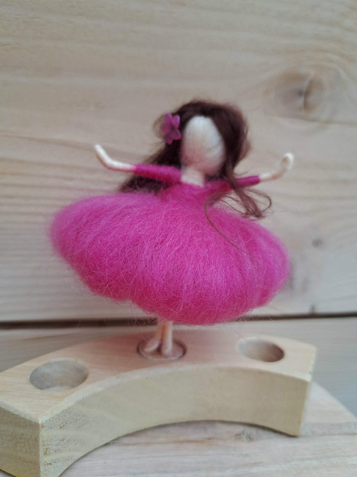 Seizoenstafel jaarring ballerina stekers pst 11,50 naaldvilt, Ophalen of Verzenden, Nieuw, Figuurtje(s)