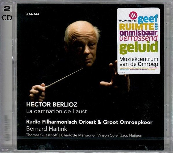 Hector Berlioz La Damnation De Faust Haitink dubbel CD, Gebruikt, Boxset, Opera of Operette, Ophalen of Verzenden