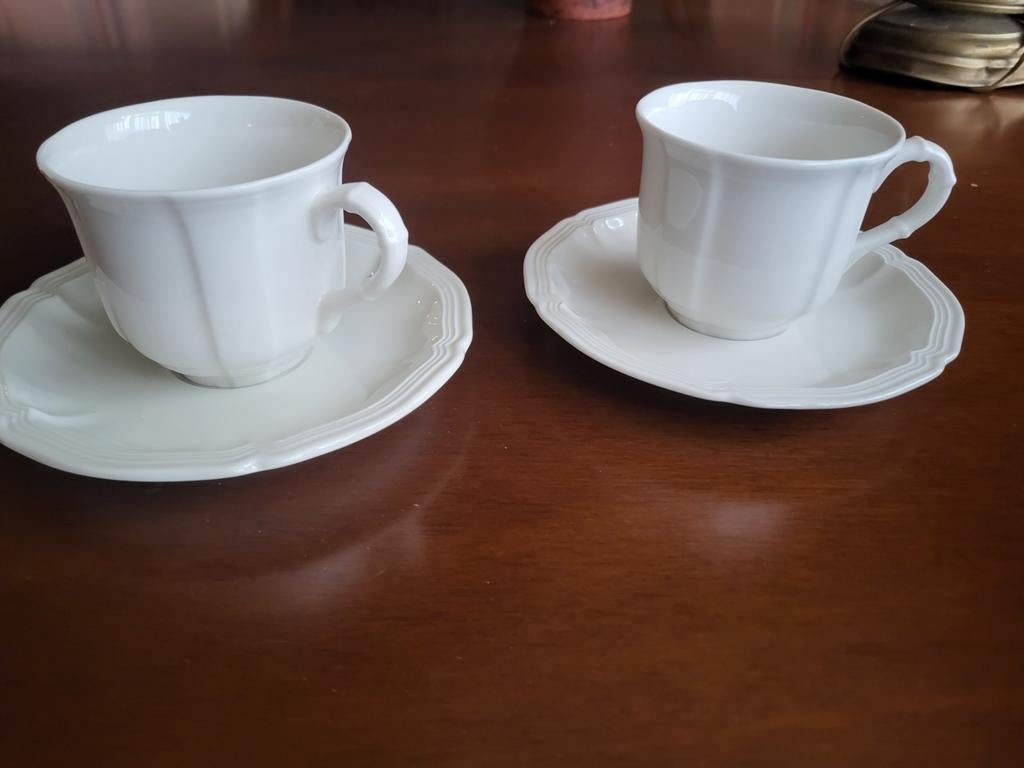 2 Villeroy & Boch kop en schotels, Ophalen of Verzenden, Zo goed als nieuw, Overige stijlen, Kop(pen) en/of Schotel(s)