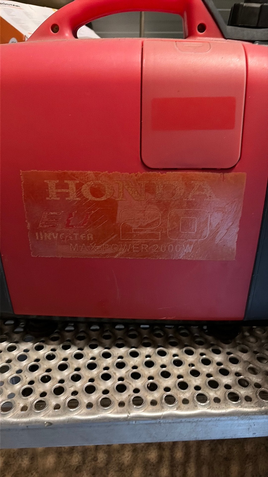 Nette Honda aggregaat 2000 watt, Ophalen, Zo goed als nieuw, Minder dan 5 kVA, Benzine