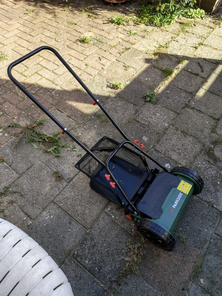 grasmaaier parkside, Tuin en Terras, Ophalen, Handgrasmaaier, Minder dan 30 cm, Opvangzak