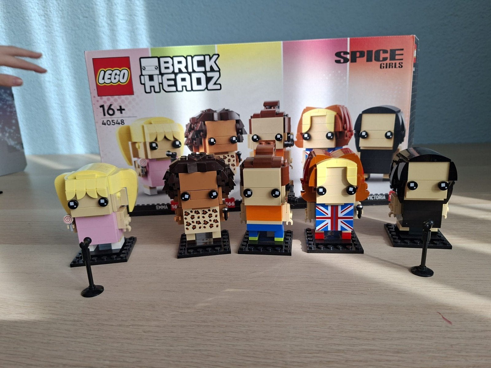 LEGO BrickHeadz Spice Girls Tribute (40548), BrickHeadz, Lego, Ophalen of Verzenden, Zo goed als nieuw