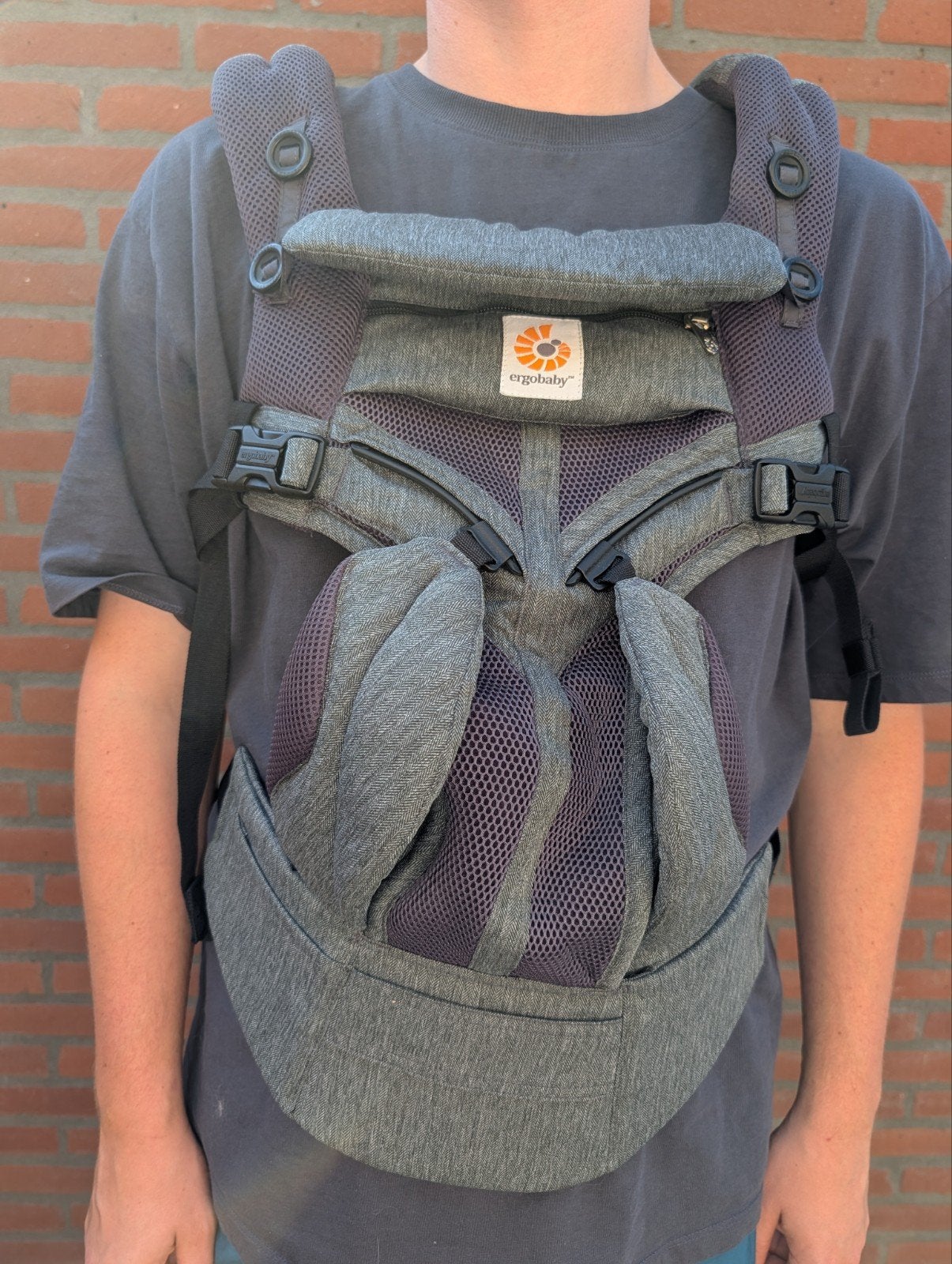 Ergobaby Omni 360 Mesh Draagzak - Zo goed als nieuw, Kinderen en Baby's, Babydragers en Draagdoeken, Overige merken, Ophalen of Verzenden