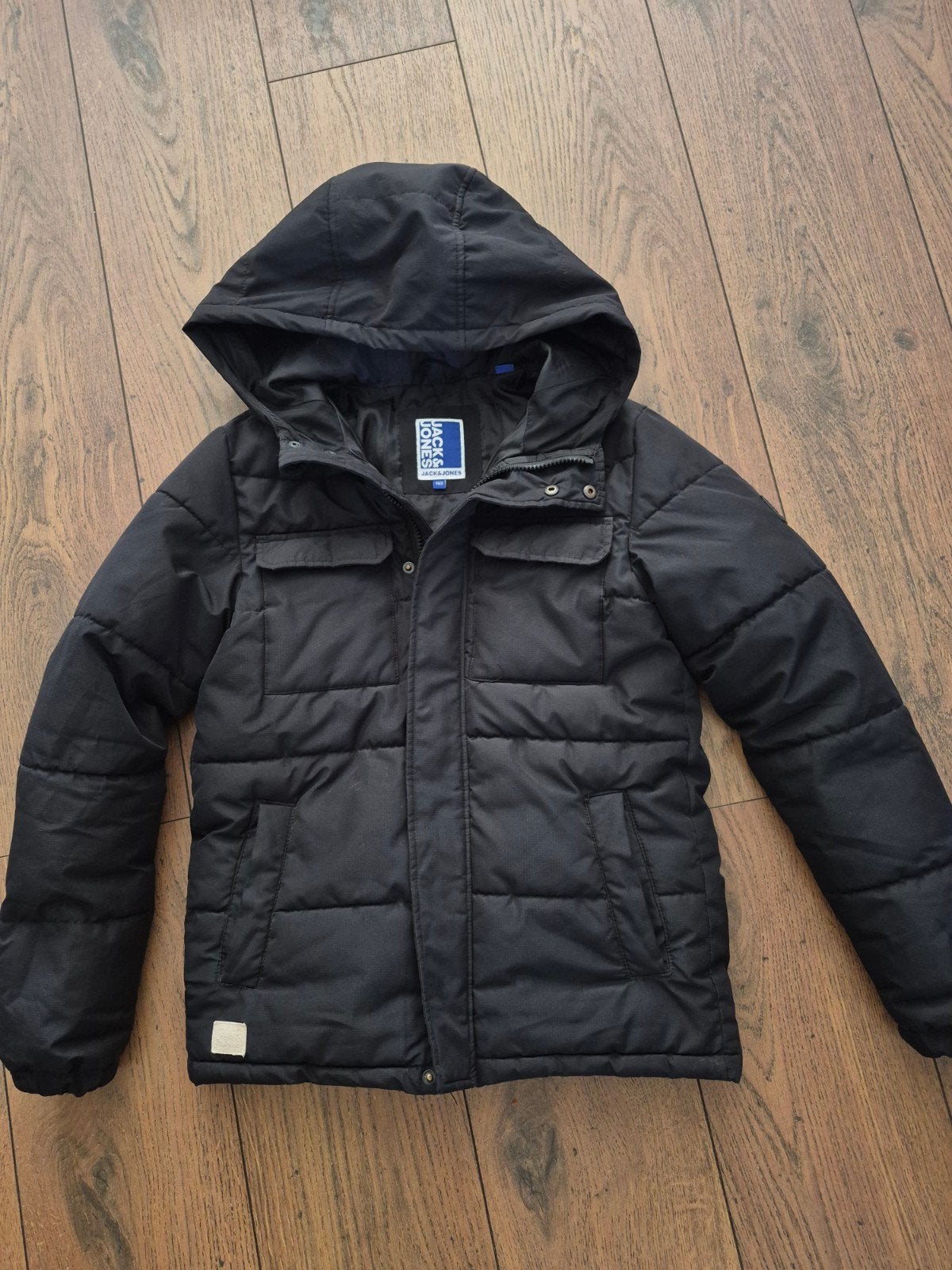 Winterjas Jack & Jones maat 152, Ophalen of Verzenden, Zo goed als nieuw, Jongen, Jas