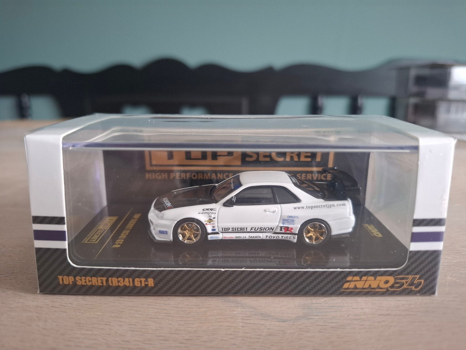 INNO64 - Top Secret R34 GT-R, Ophalen of Verzenden, Nieuw, Auto