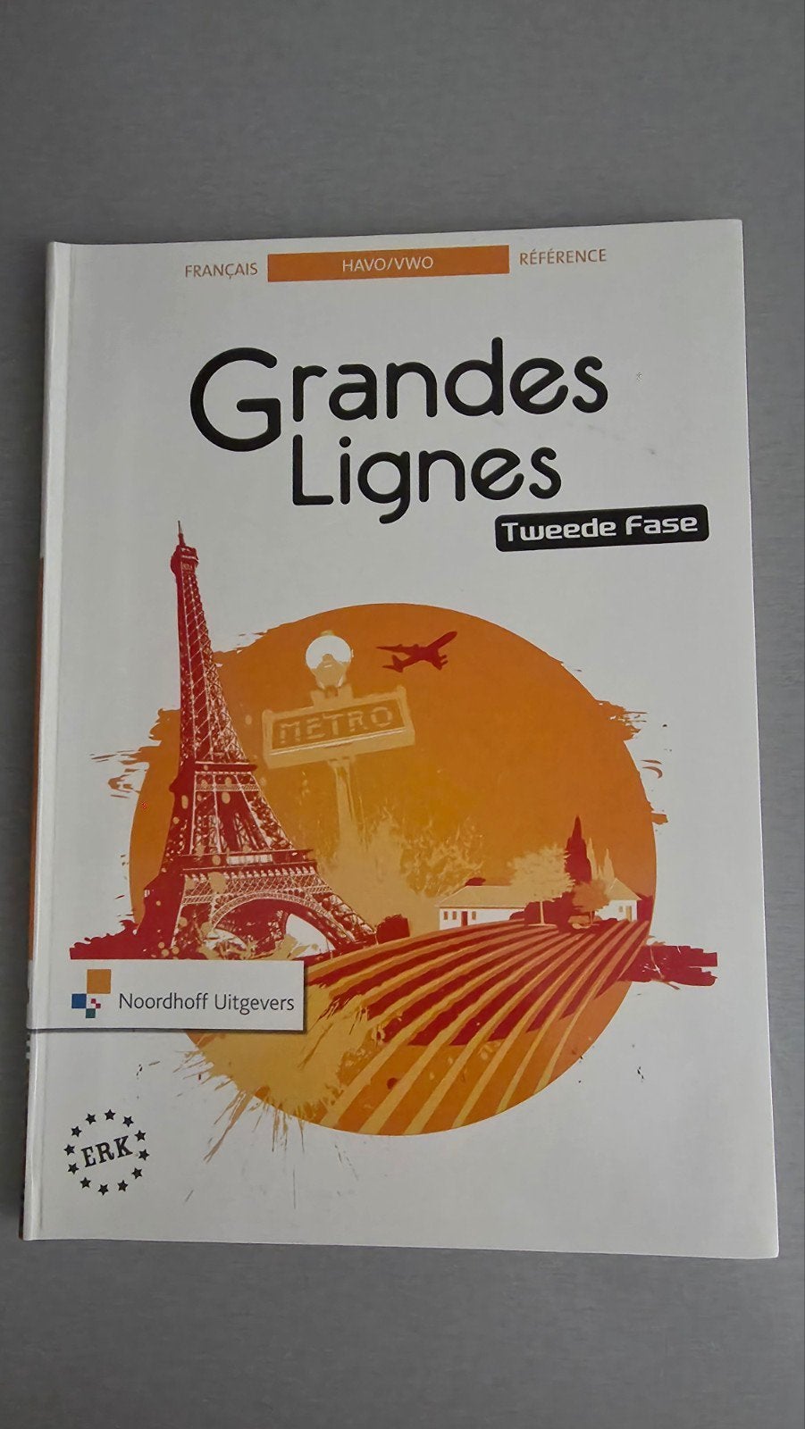 Grandes Lignes Tweede Fase HAVO/VWO Frans lesboek, Ophalen of Verzenden