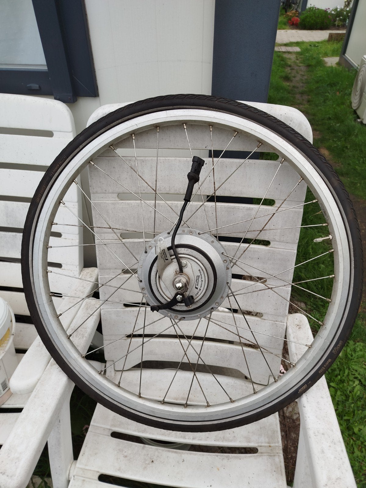 Origineel E-bike Achterwiel met Motor 28" – Sparta / Batavus, Ophalen, Band