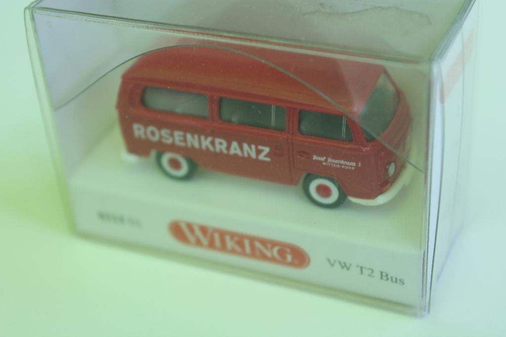 Wiking VW T2 "Rosenkranz", Ophalen of Verzenden, Zo goed als nieuw, Auto, Wiking