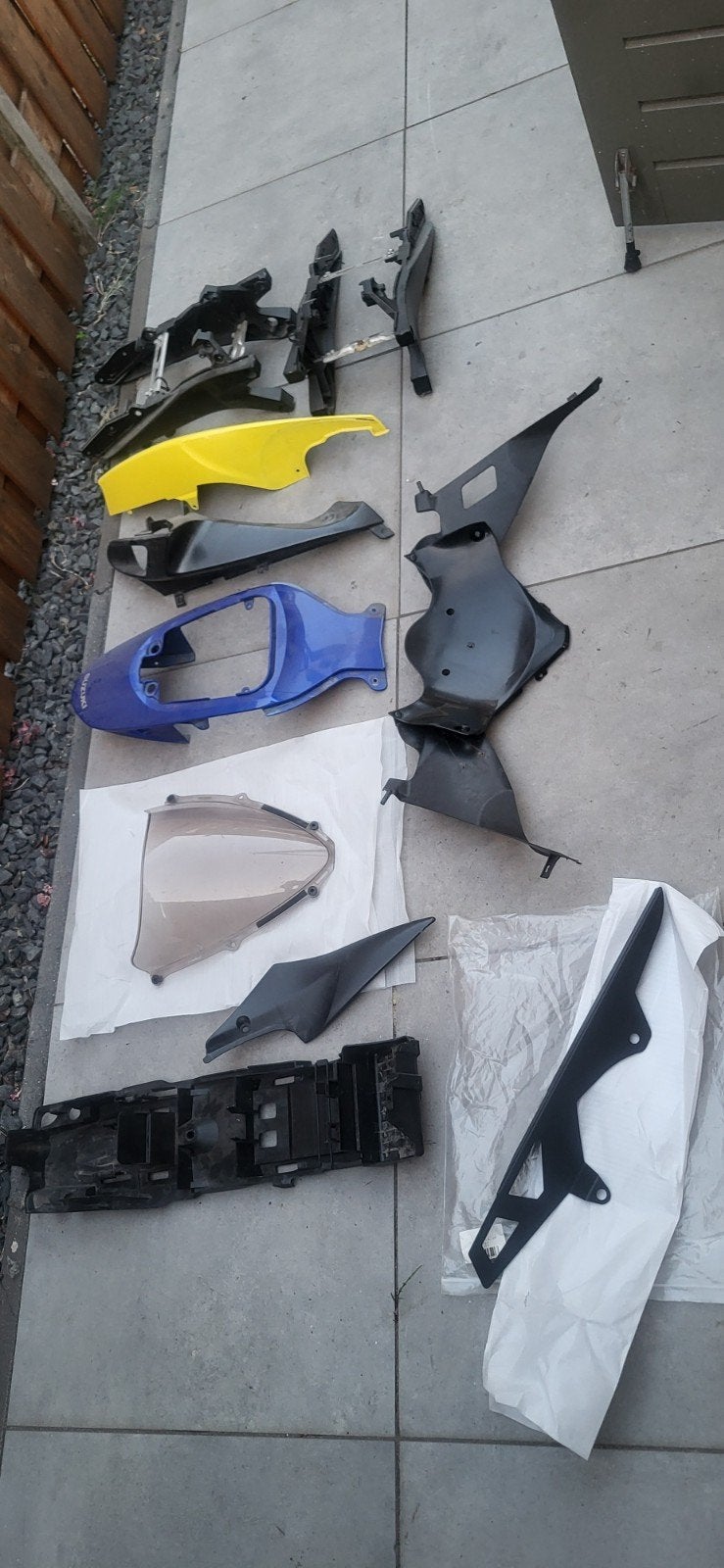 Suzuki GSX-R600/750 (2006-2007) Kuipwerk Onderdelen, Ophalen, Gebruikt