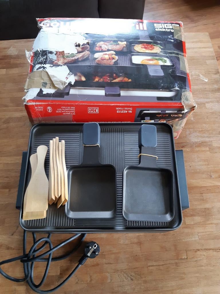 Zigg, Witgoed en Apparatuur, Gourmetstellen, Ophalen, 4 t/m 7 personen